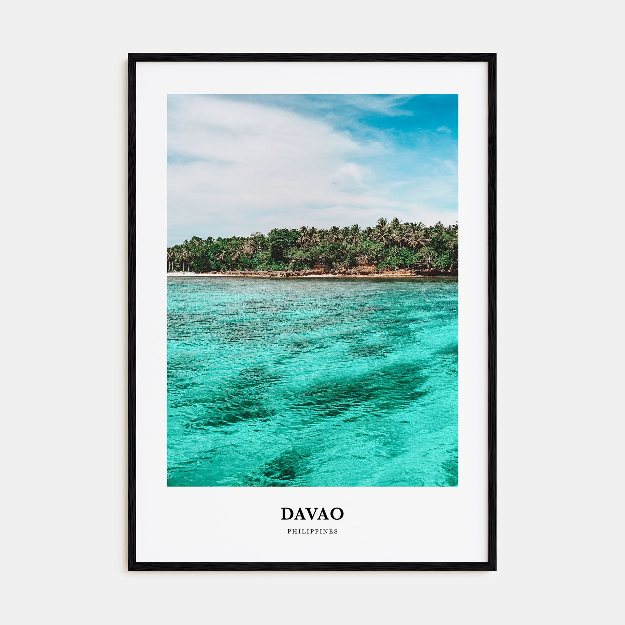 Davao Portrait Color Poster