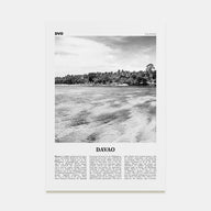 Davao Travel B&W Poster