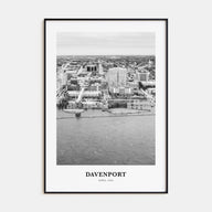 Davenport Portrait B&W Poster