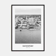 Davenport Portrait B&W Poster