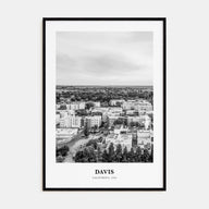 Davis Portrait B&W Poster