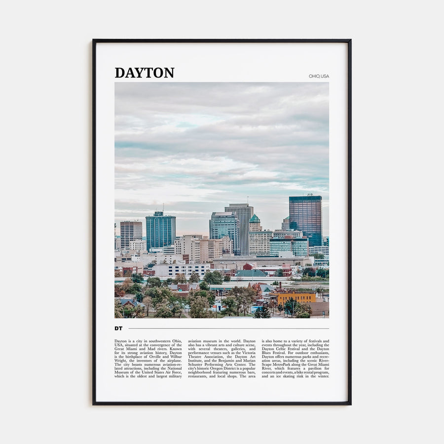 Dayton Travel Color Poster