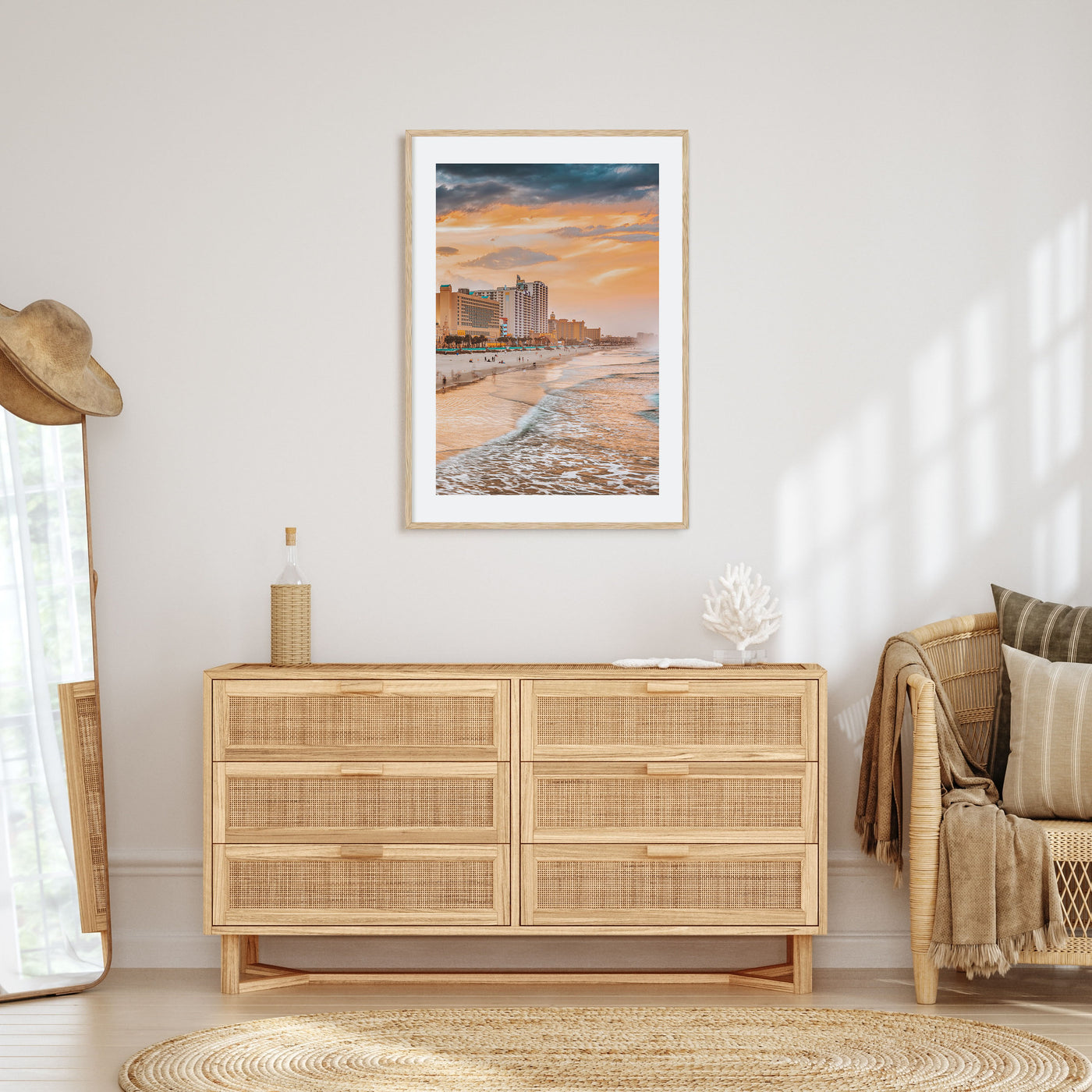 Daytona Beach Photo Color Poster