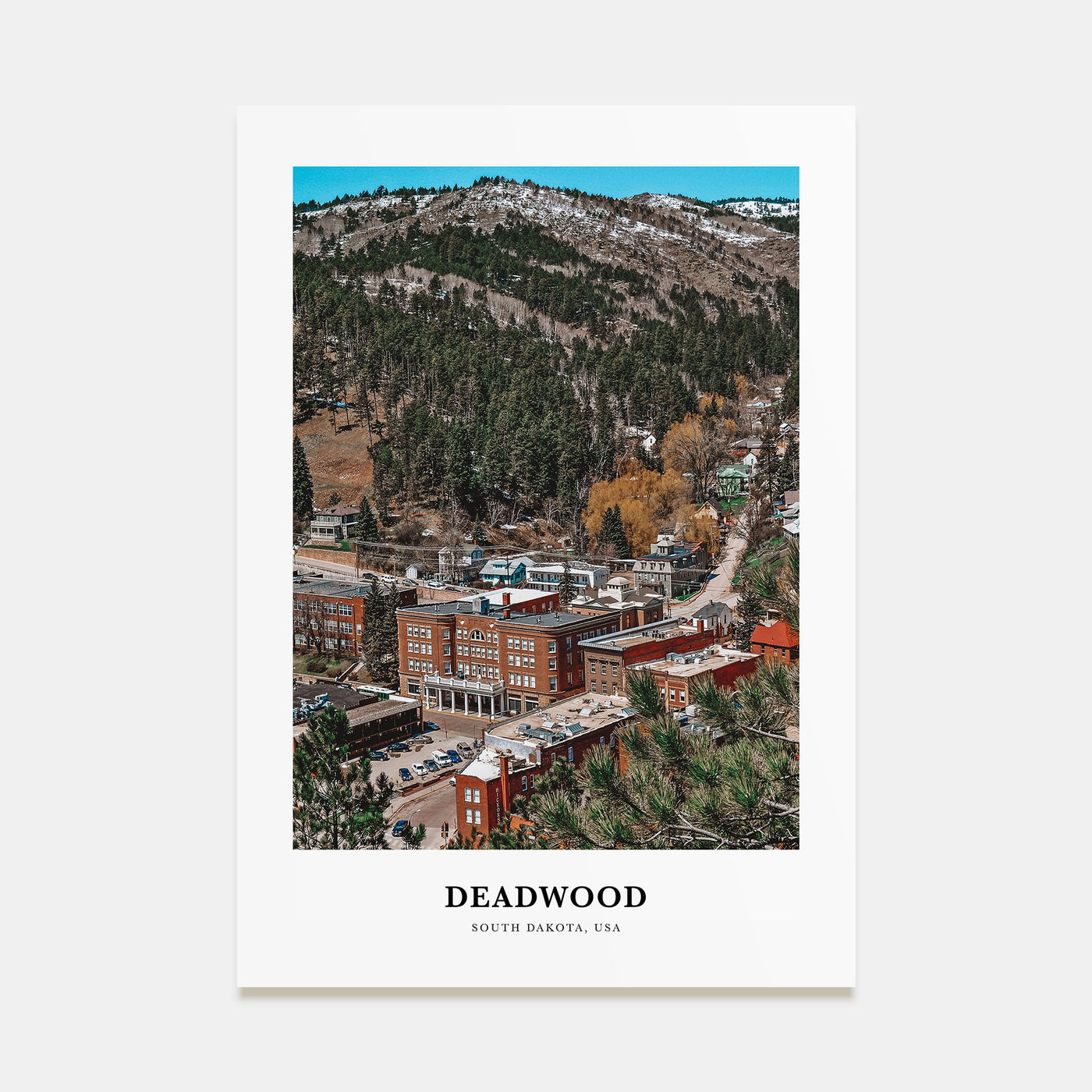 Deadwood Portrait Color Poster