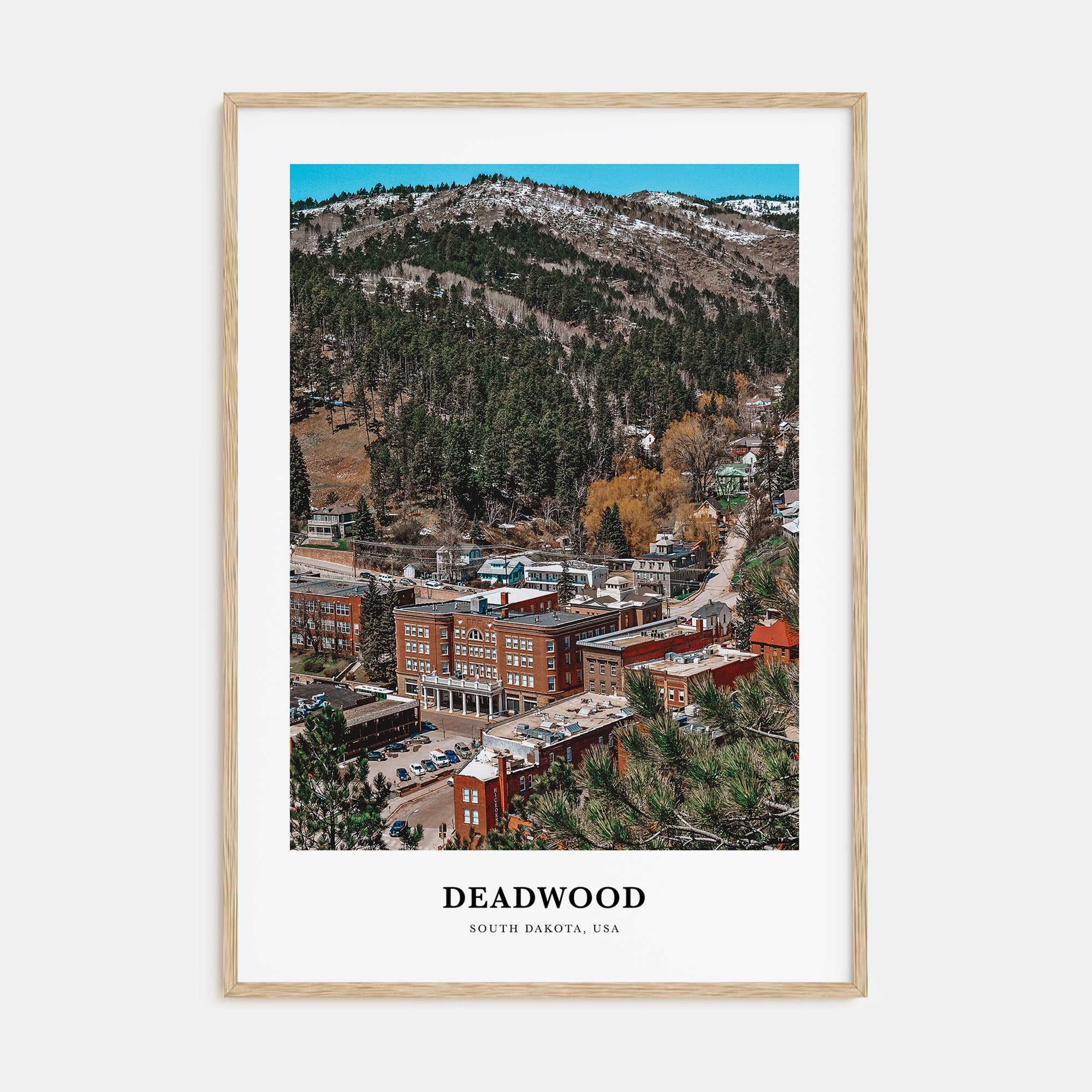 Deadwood Portrait Color Poster