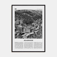 Deadwood Travel B&W Poster