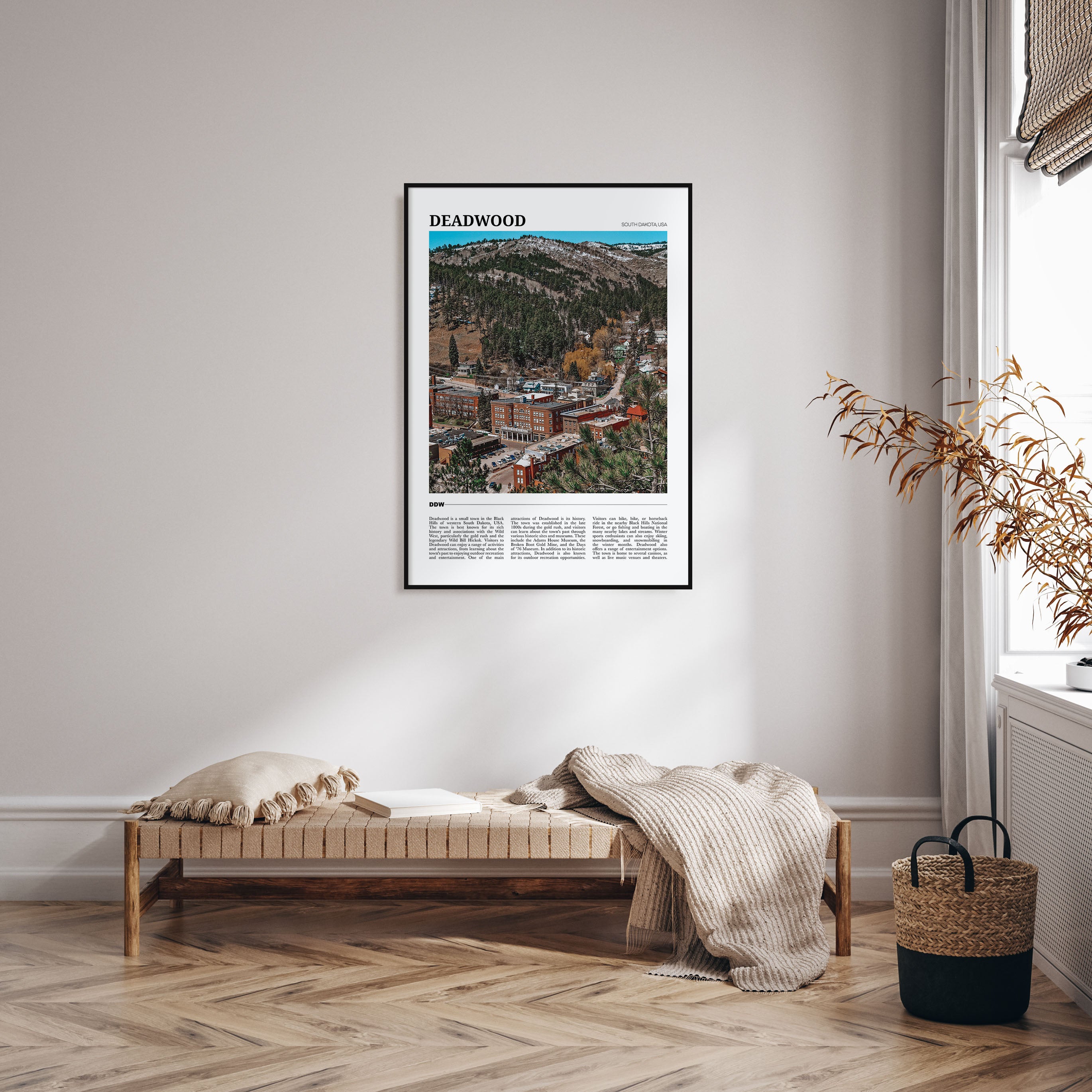 Deadwood Travel Color Poster