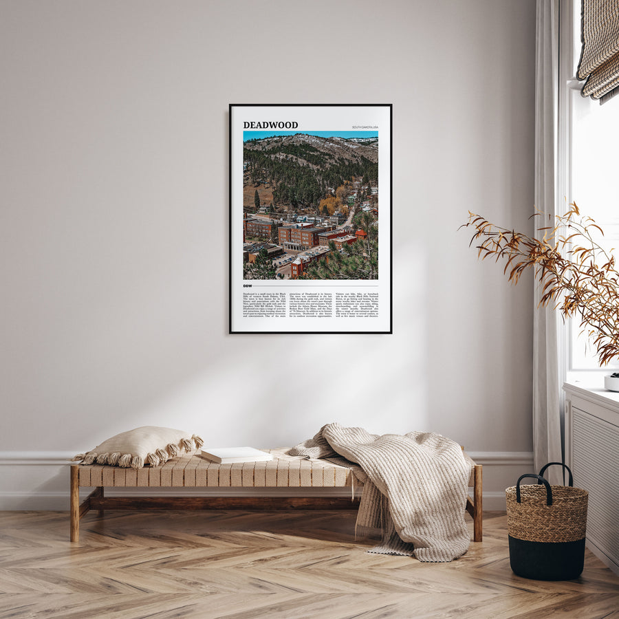 Deadwood Travel Color Poster