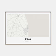 Deal Map Landscape Poster