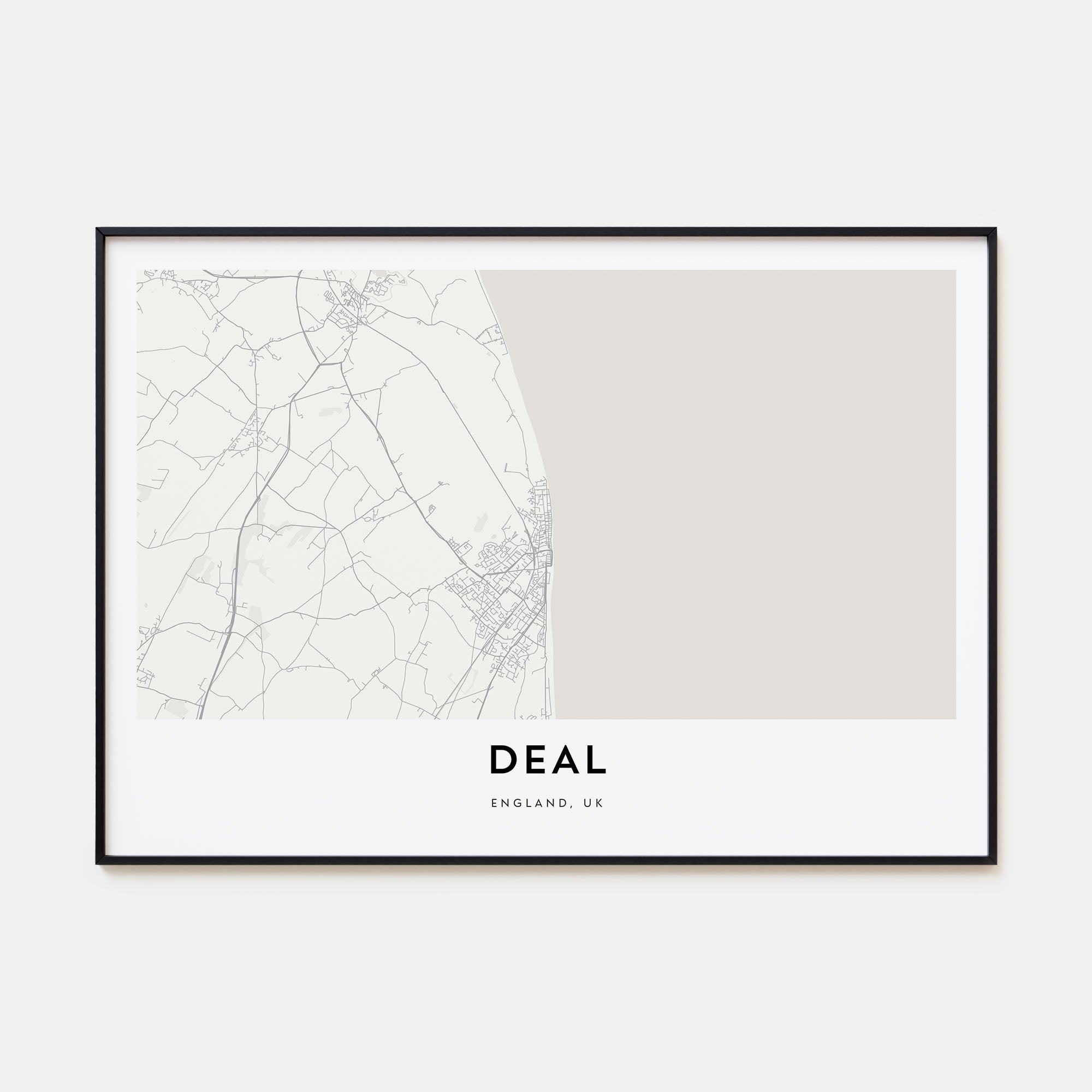 Deal Map Landscape Poster