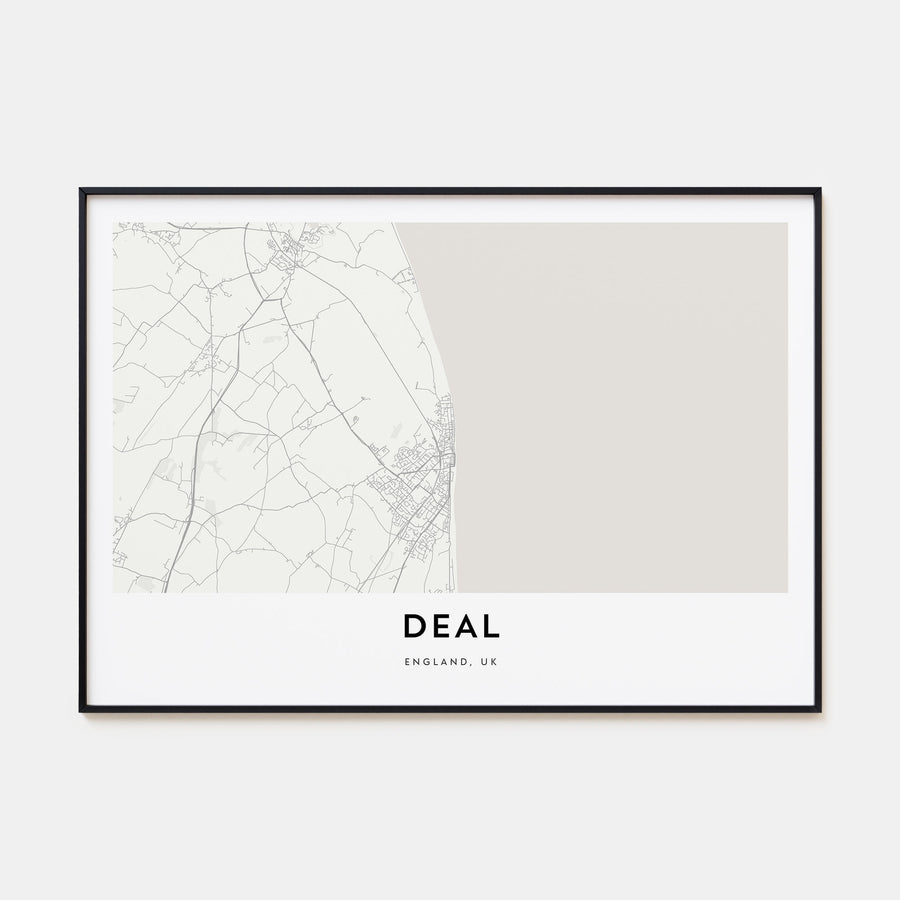 Deal Map Landscape Poster