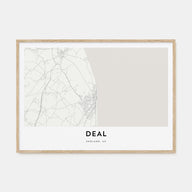 Deal Map Landscape Poster