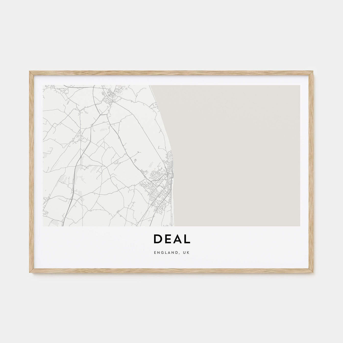Deal Map Landscape Poster