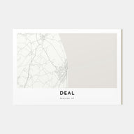 Deal Map Landscape Poster