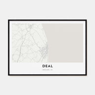 Deal Map Landscape Poster