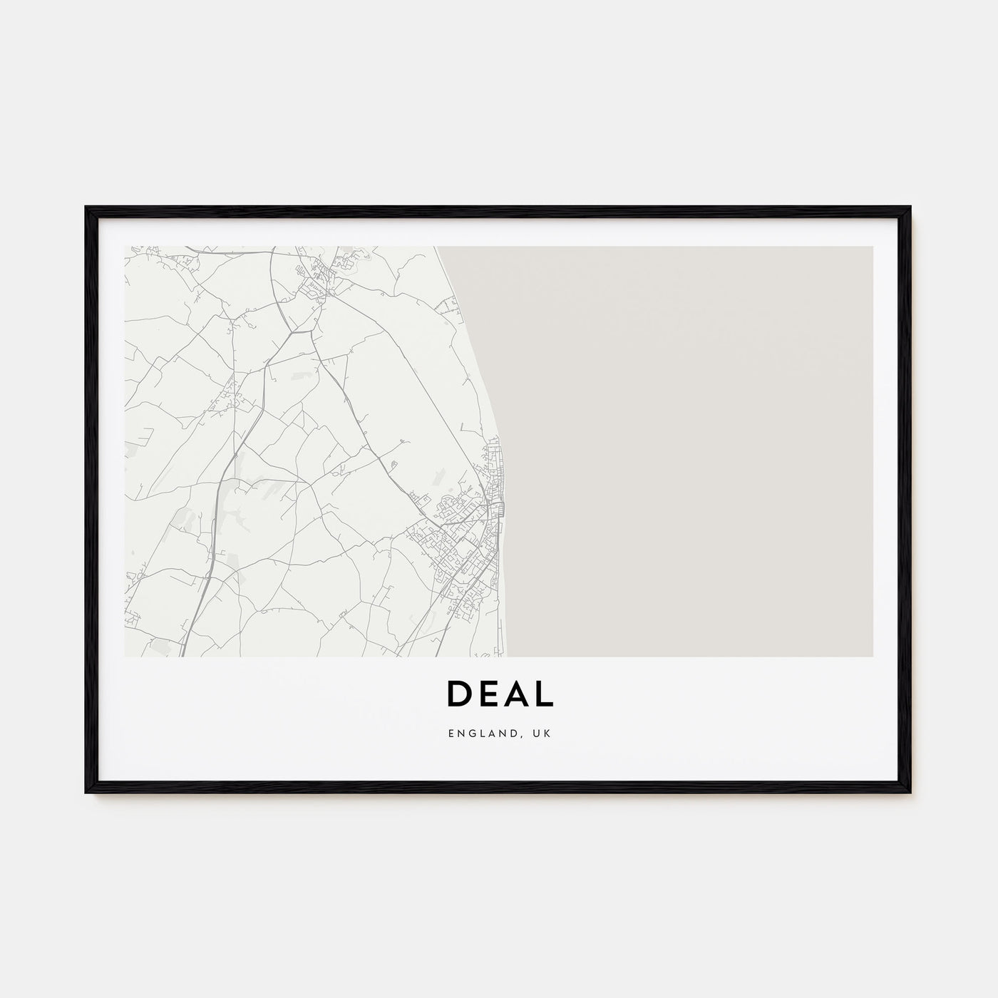 Deal Map Landscape Poster