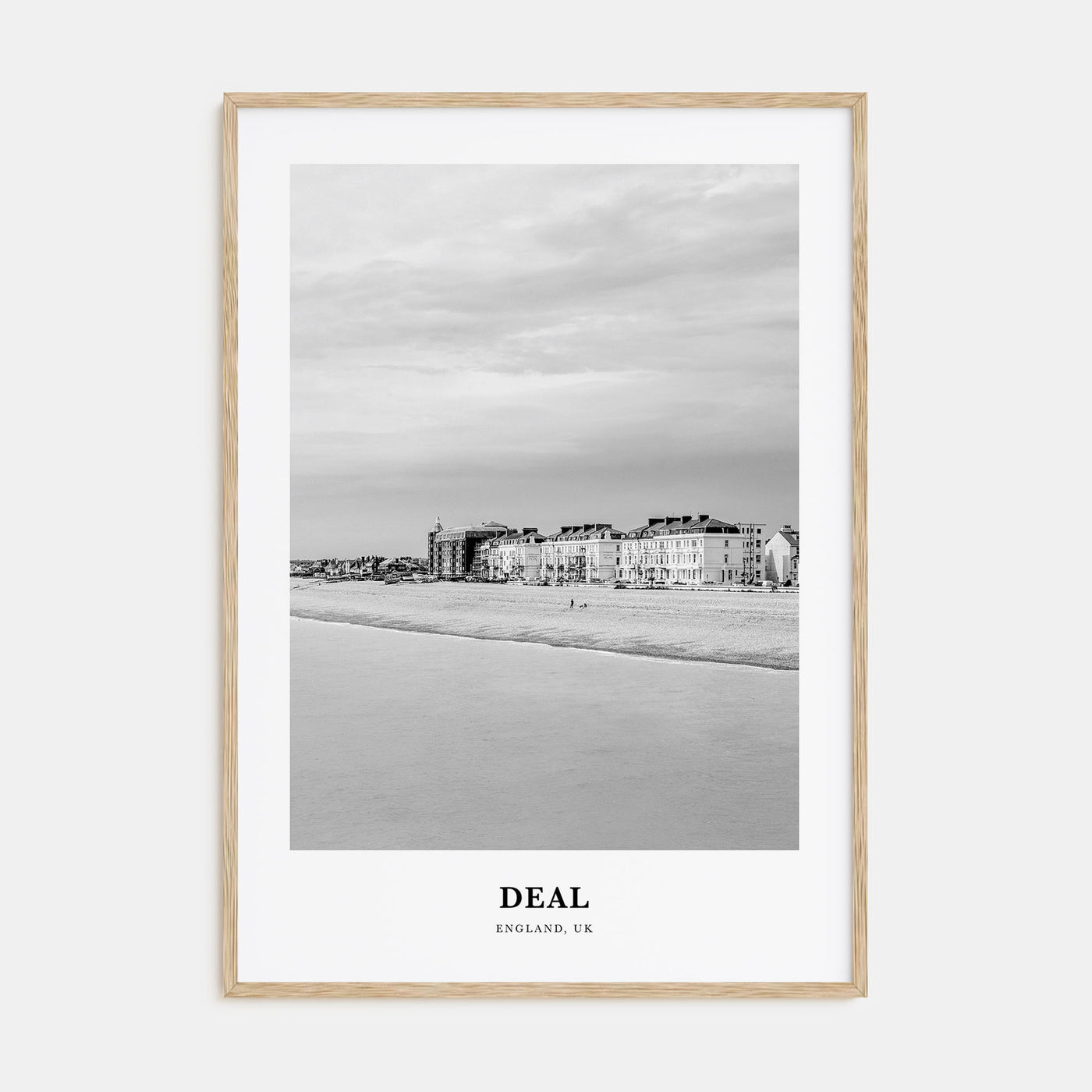 Deal Portrait B&W Poster