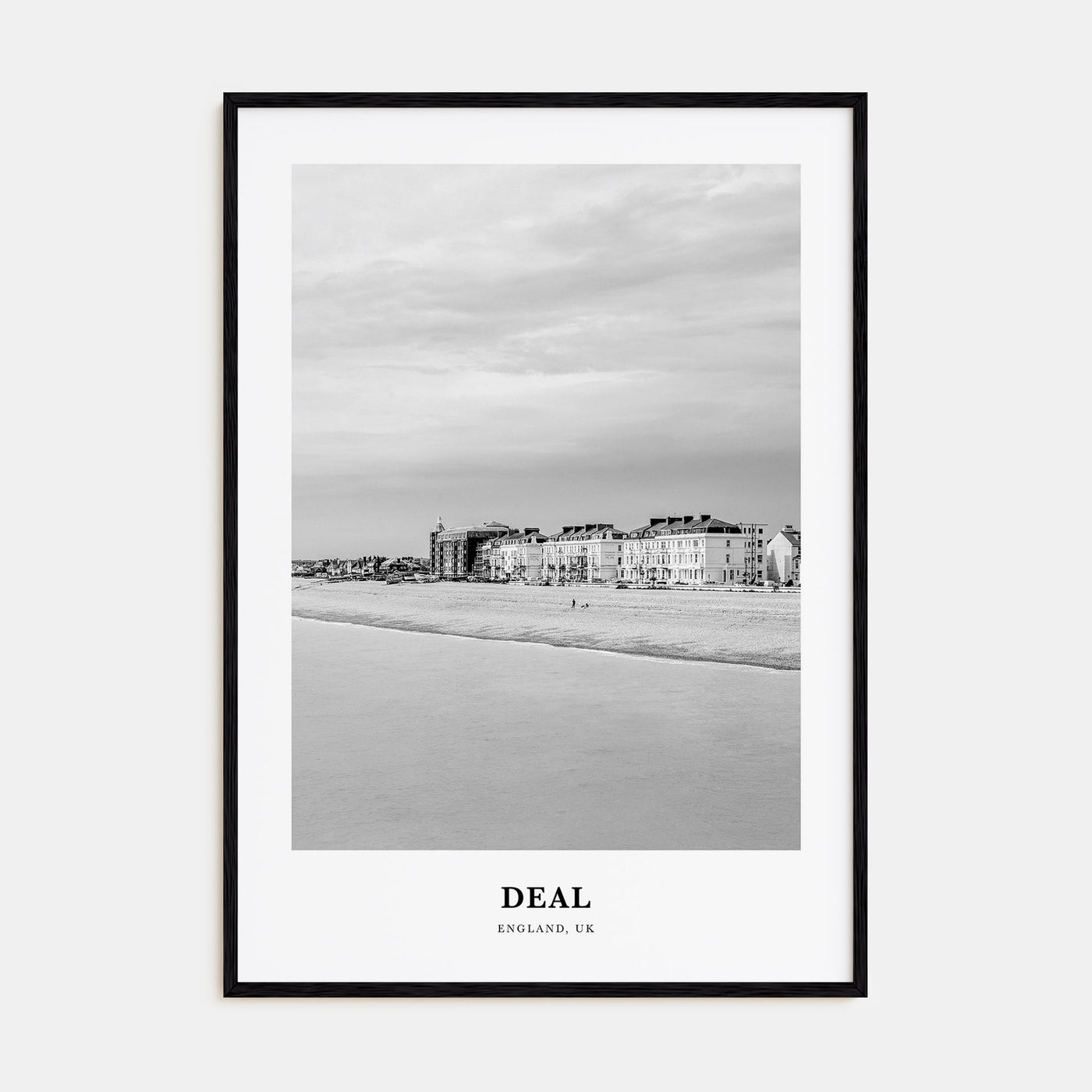 Deal Portrait B&W Poster