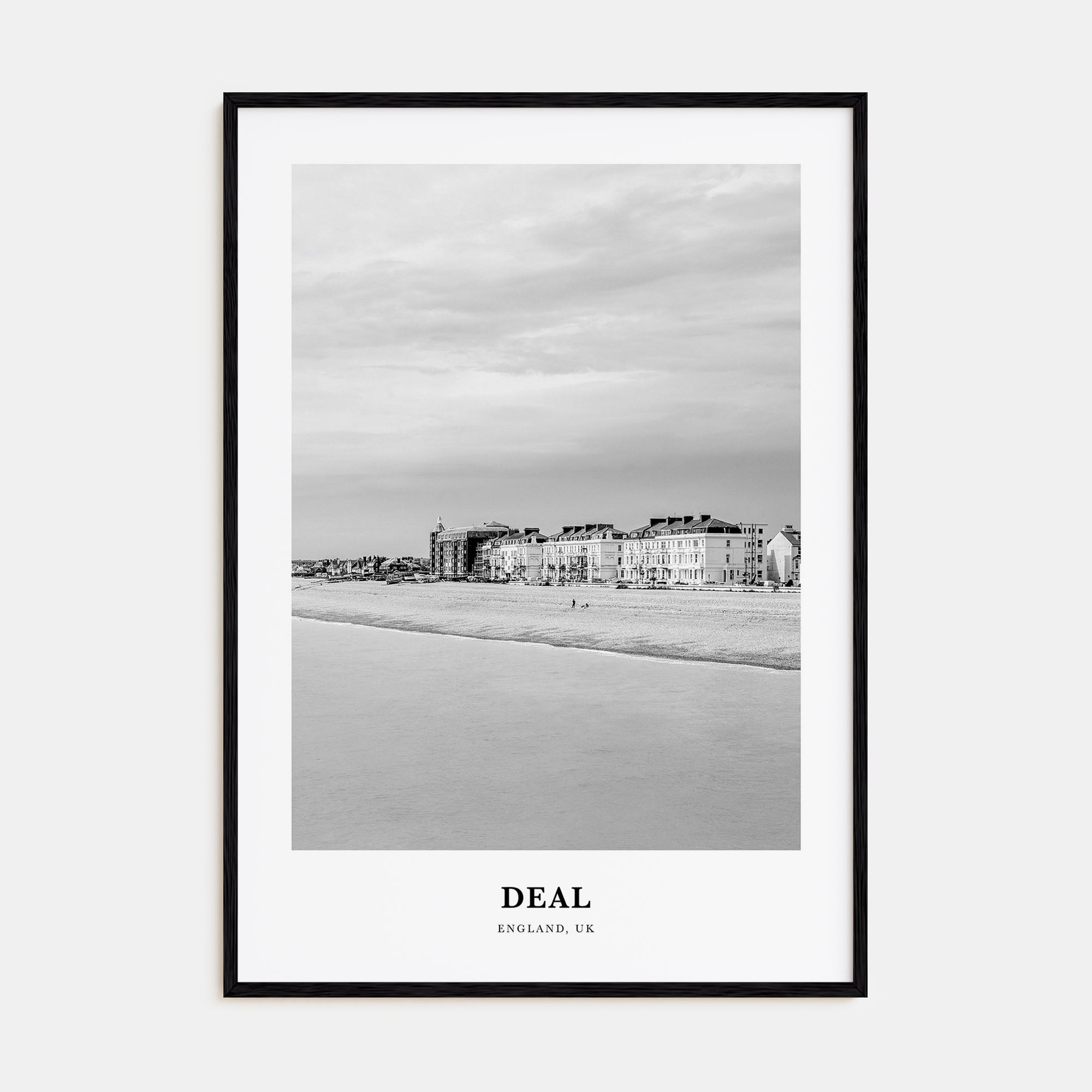 Deal Portrait B&W Poster