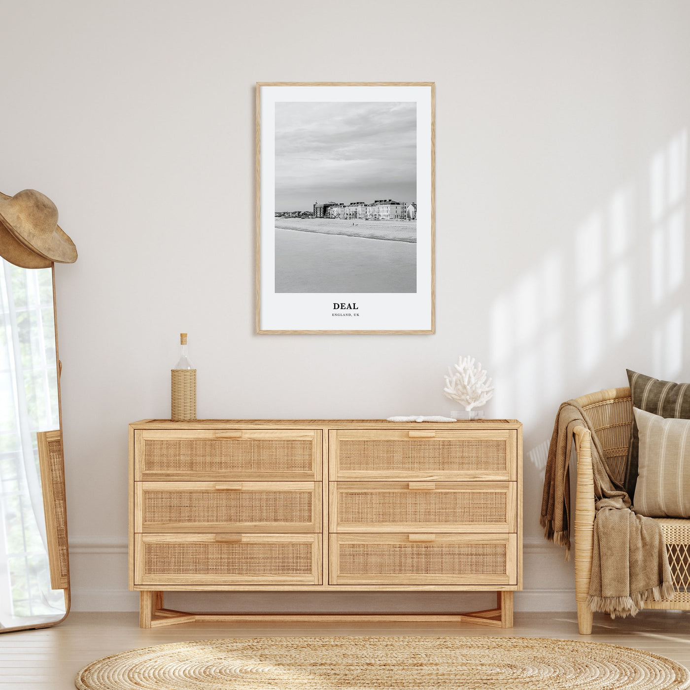 Deal Portrait B&W Poster