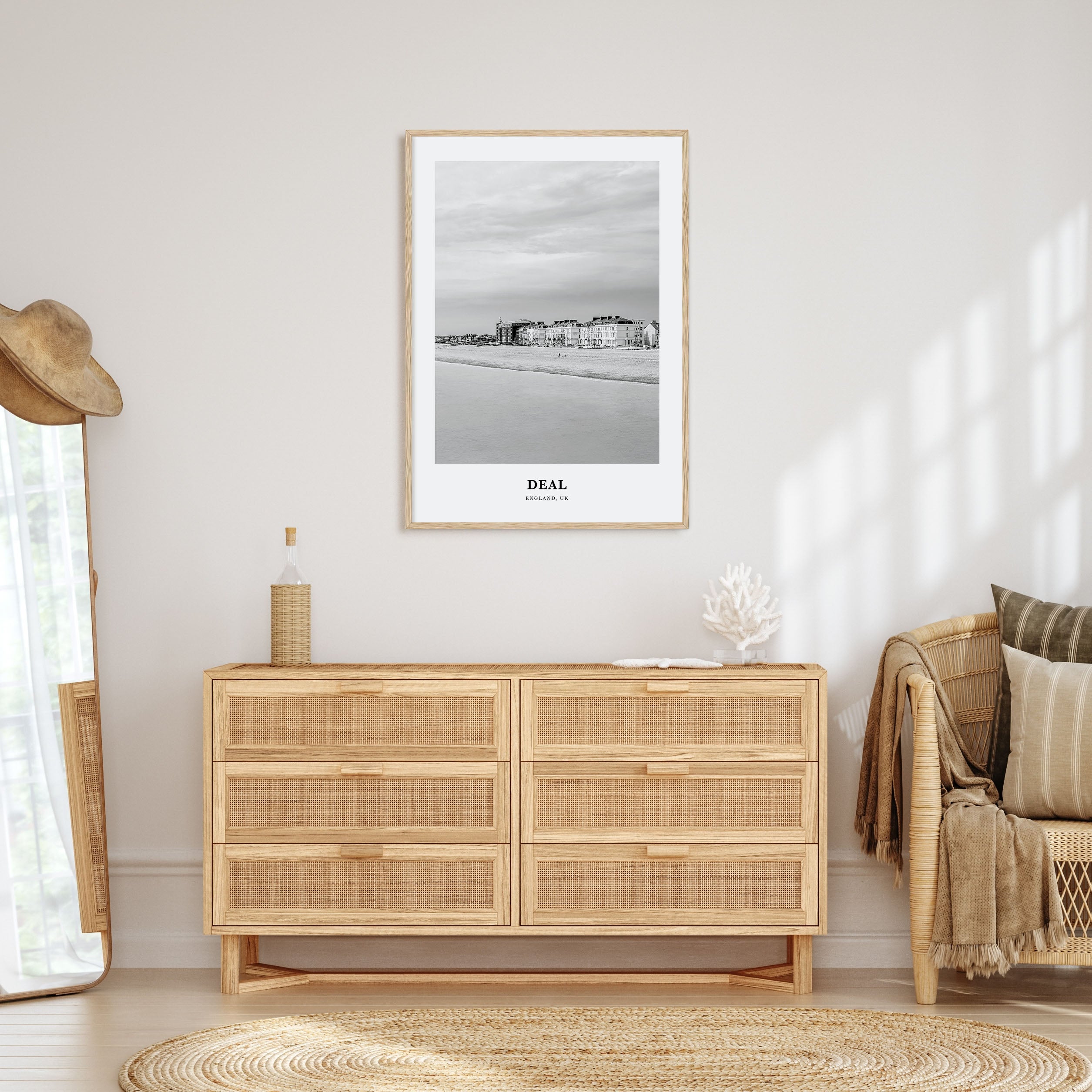 Deal Portrait B&W Poster