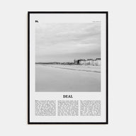 Deal Travel B&W Poster