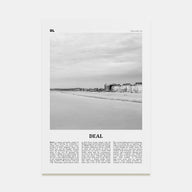 Deal Travel B&W Poster