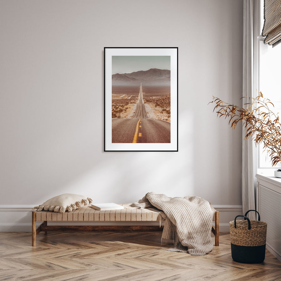 Death Valley Photo Color Poster