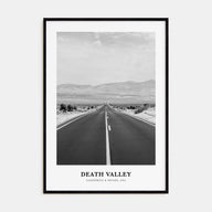 Death Valley Portrait B&W No 2 Poster