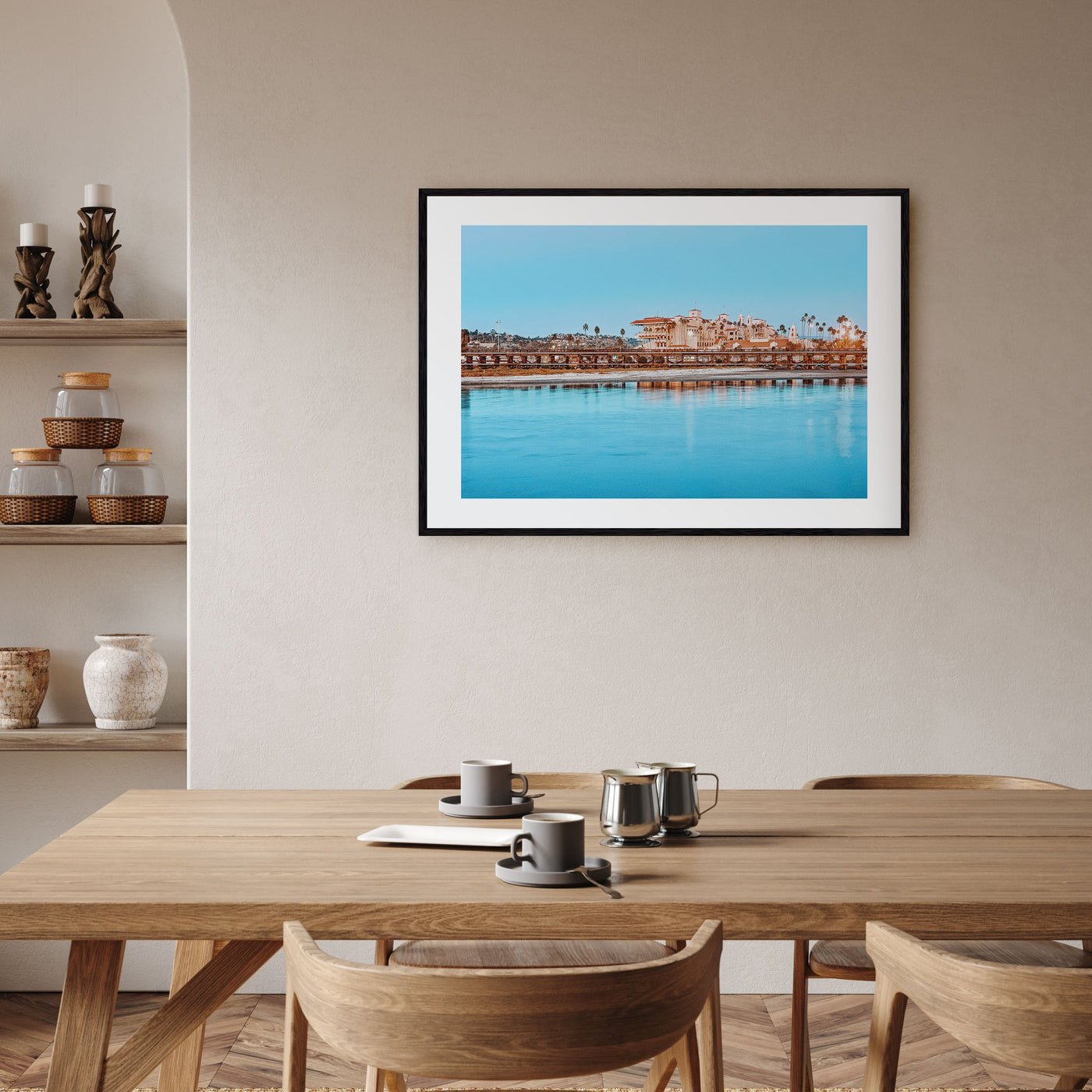 Del Mar Landscape Color Poster