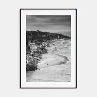 Del Mar Photo B&W Poster