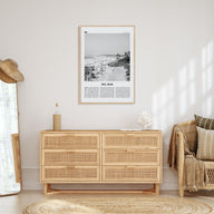 Del Mar Travel B&W No 1 Poster