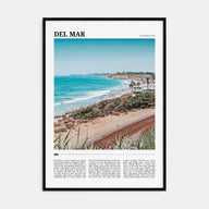 Del Mar Travel Color Poster
