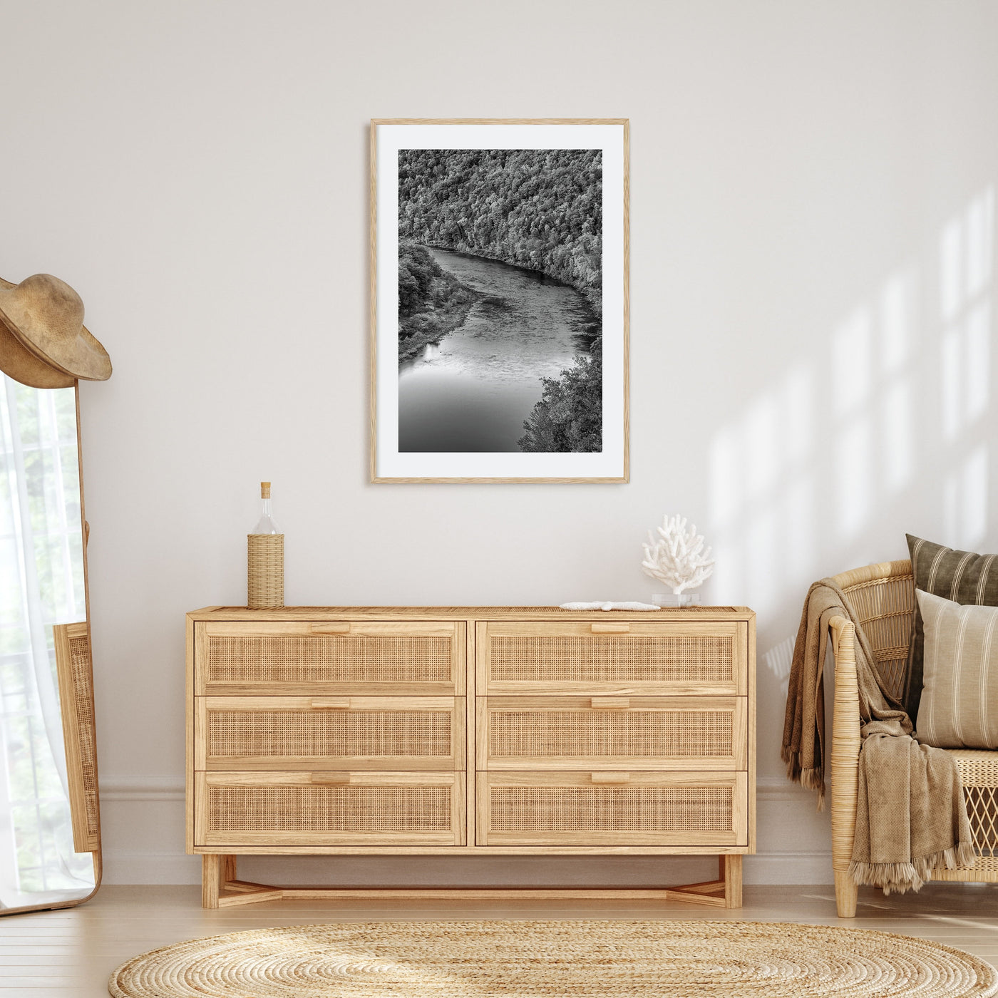 Delaware Photo B&W Poster