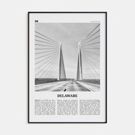 Delaware Travel B&W No 2 Poster