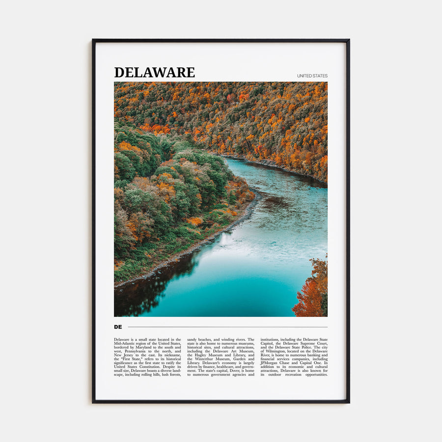 Delaware Travel Color No 1 Poster