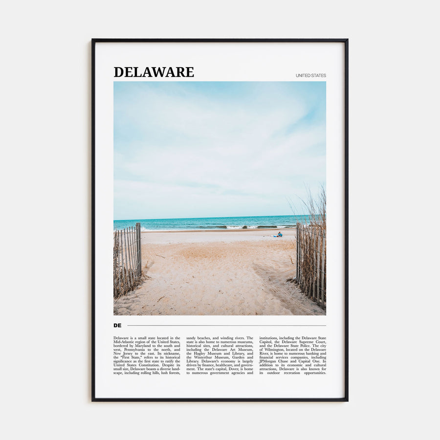 Delaware Travel Color No 2 Poster