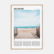 Delaware Travel Color No 2 Poster