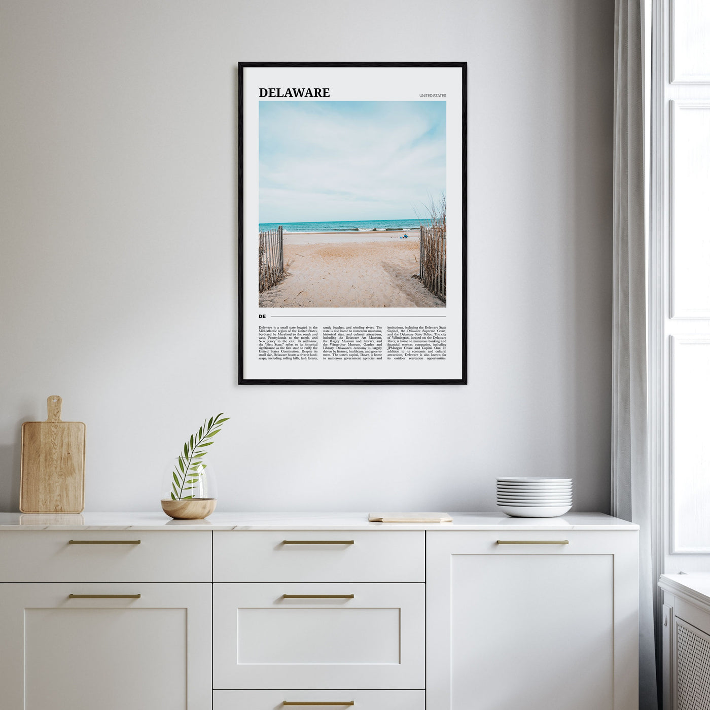 Delaware Travel Color No 2 Poster