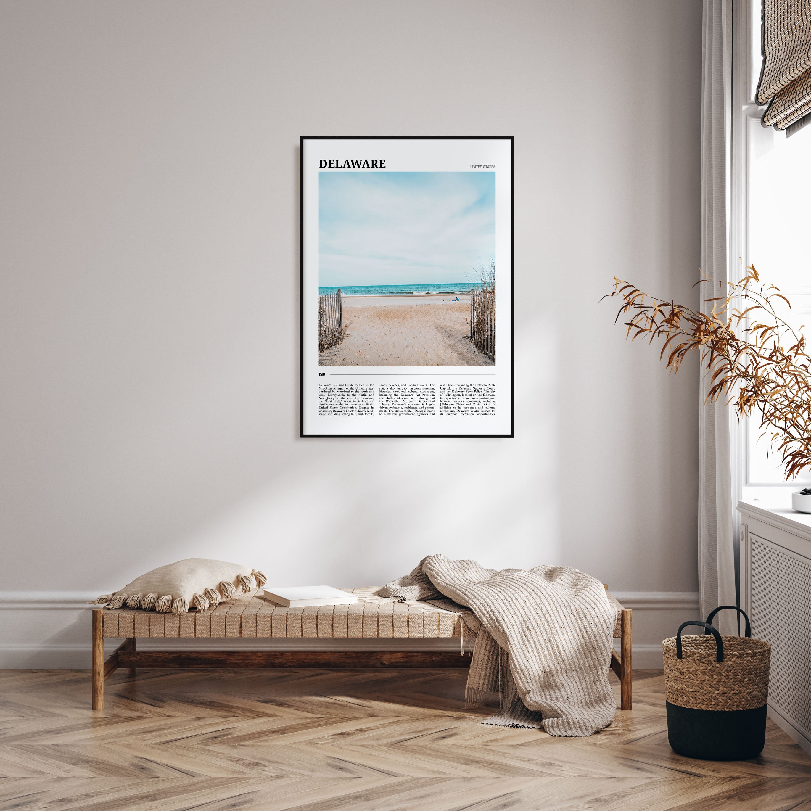 Delaware Travel Color No 2 Poster