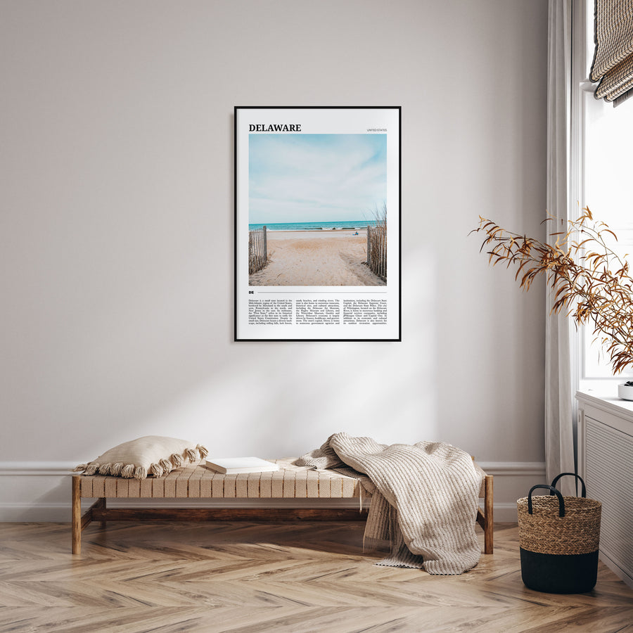 Delaware Travel Color No 2 Poster