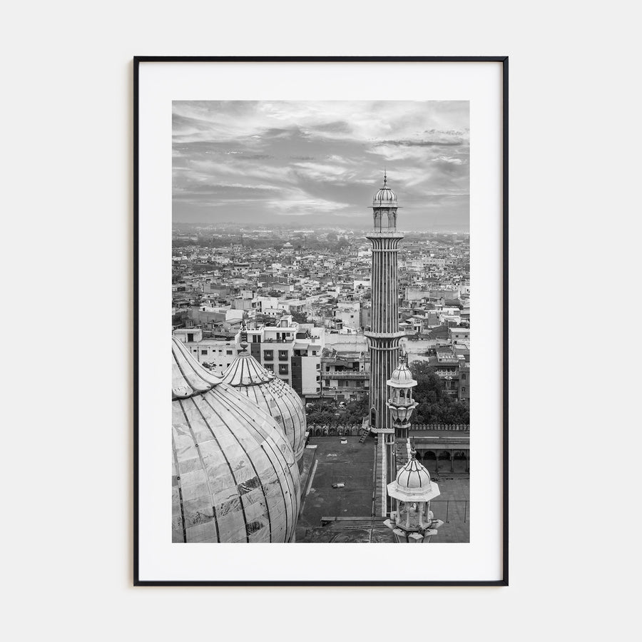 Delhi Photo B&W Poster