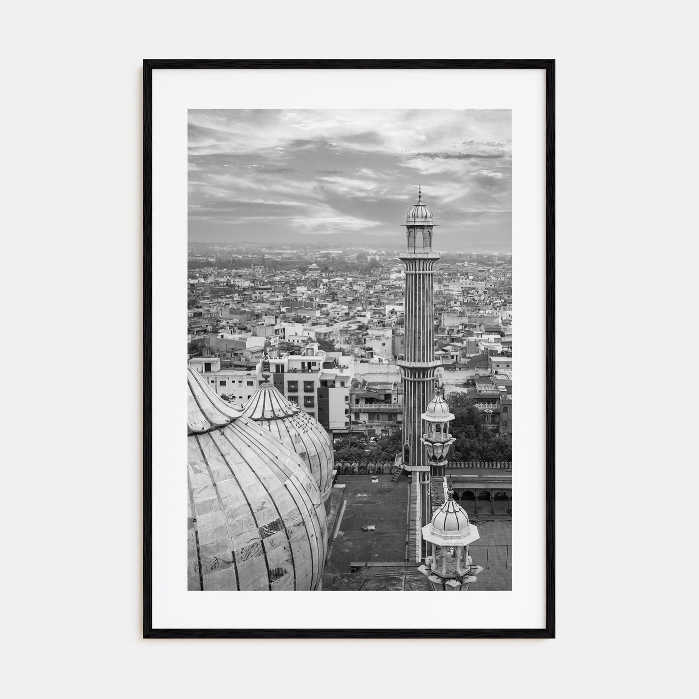 Delhi Photo B&W Poster