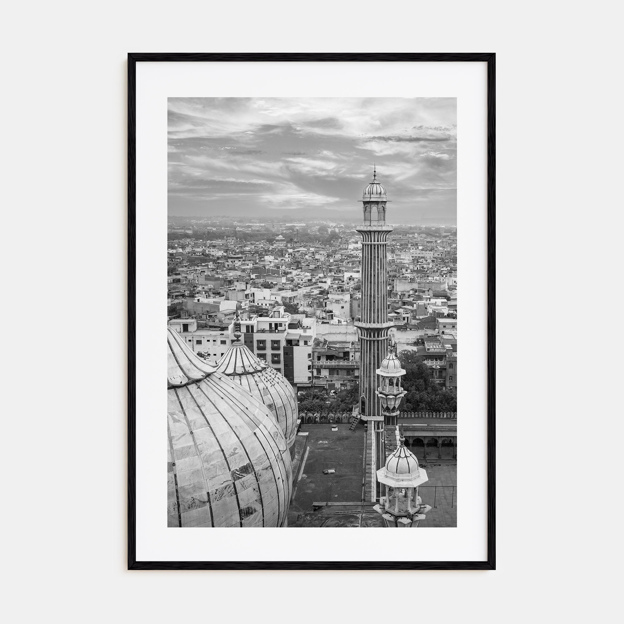 Delhi Photo B&W Poster