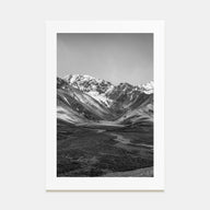 Denali Photo B&W Poster