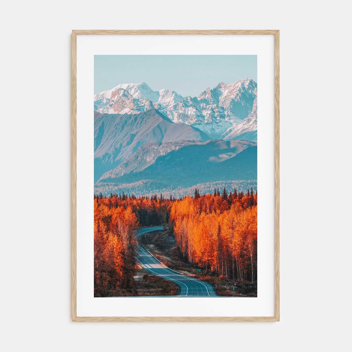 Denali Photo Color Poster