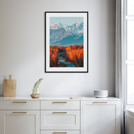 Denali Photo Color Poster
