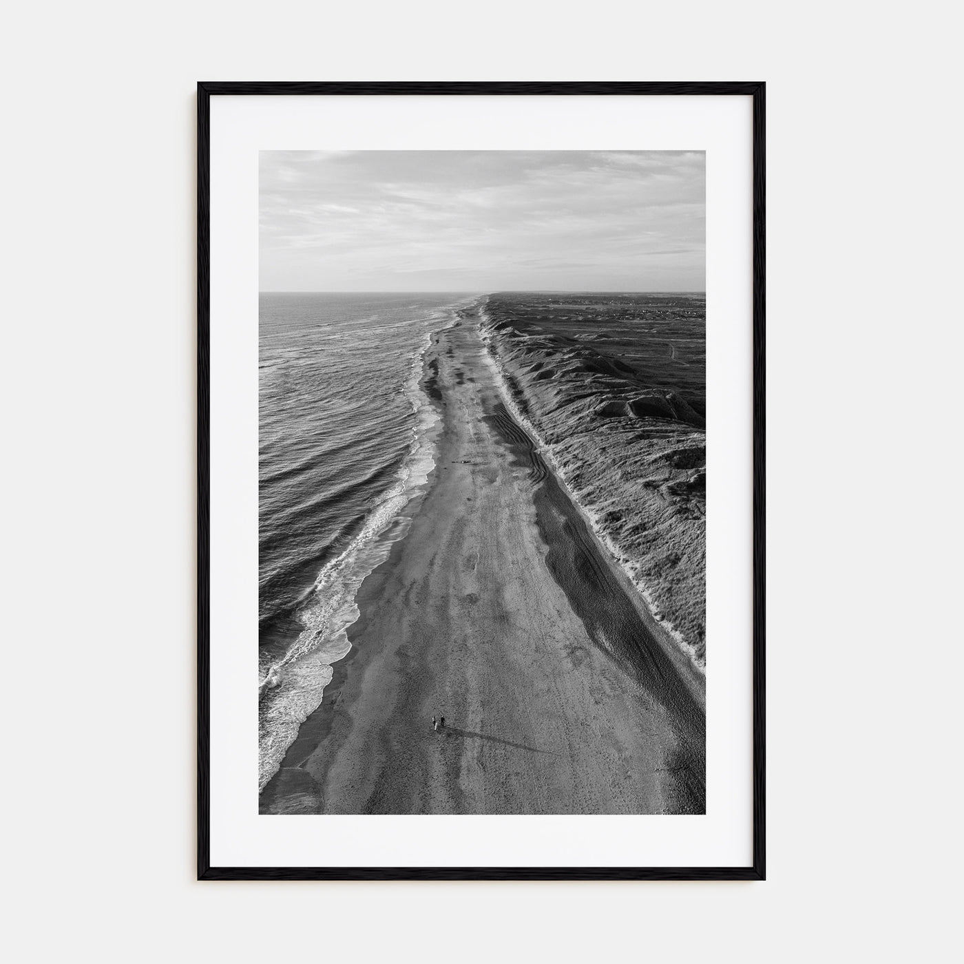 Denmark Photo B&W Poster