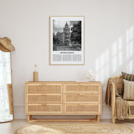 Denton County Travel B&W Poster