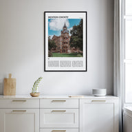 Denton County Travel Color Poster